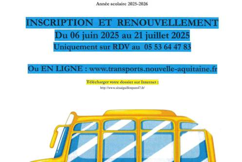 TRANSPORTS SCOLAIRES TRANSPORTS SCOLAIRES